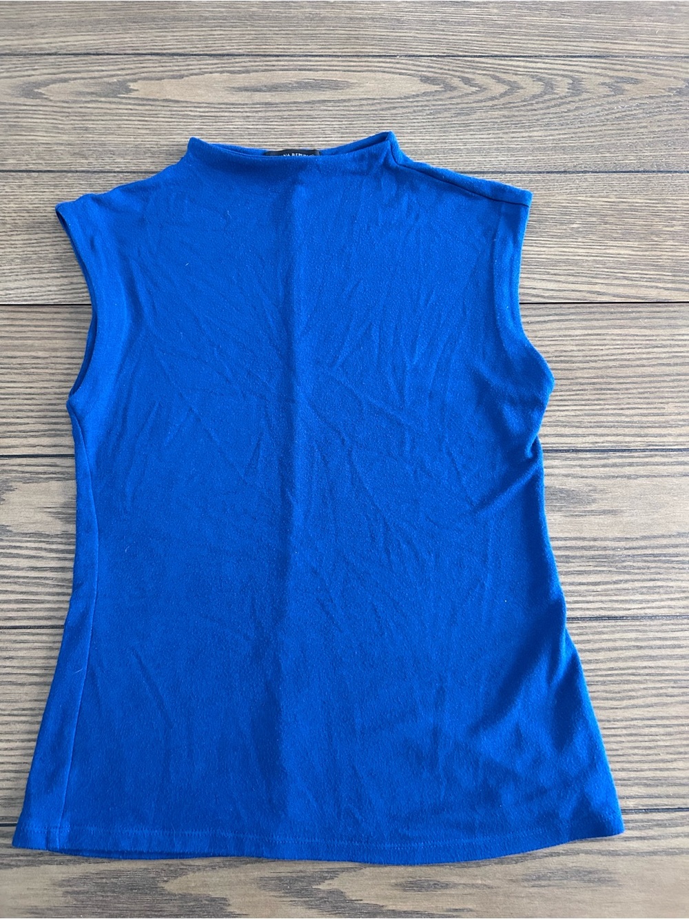 Banana Republic Sleeveless Mock Neck Tank in Royal Blue